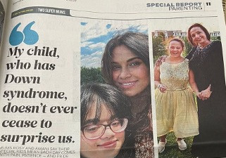 A day in the life of two mums with Down Syndrome daughters
